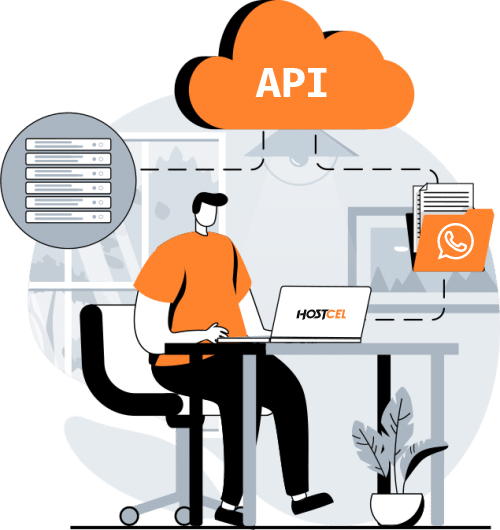 API para WhatsApp não Oficial - Hostcel