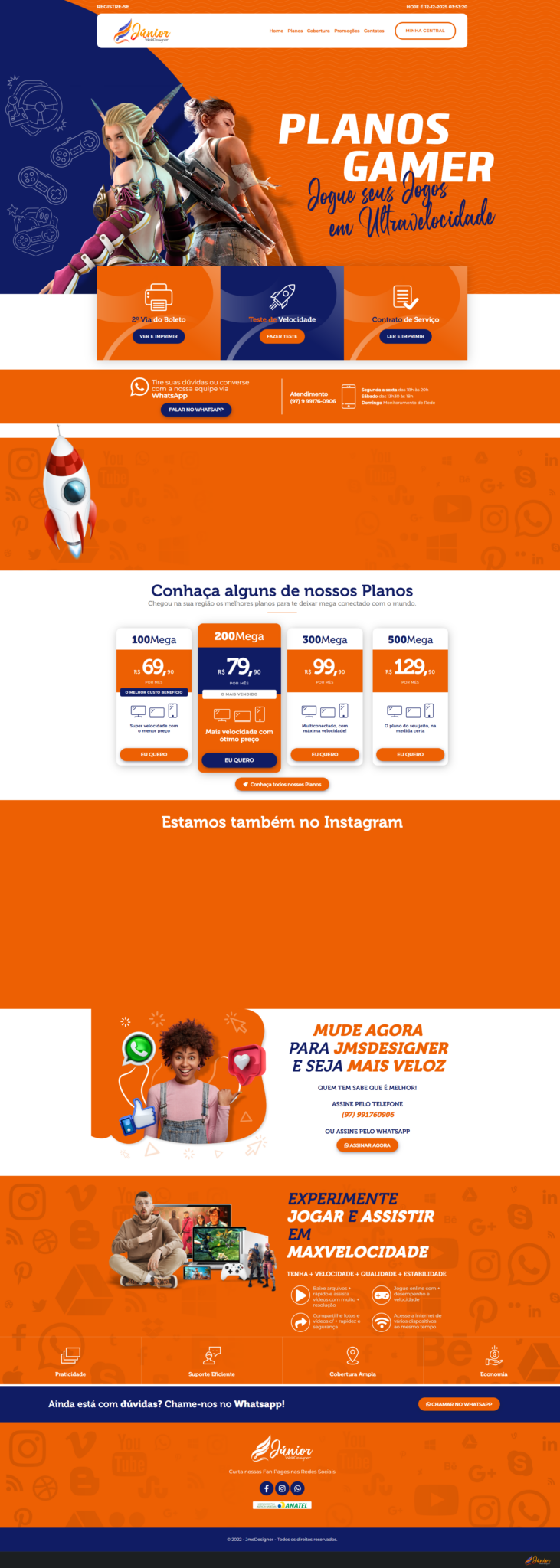 Criação de Sites para Provedor de Internet - Hostcel (3)